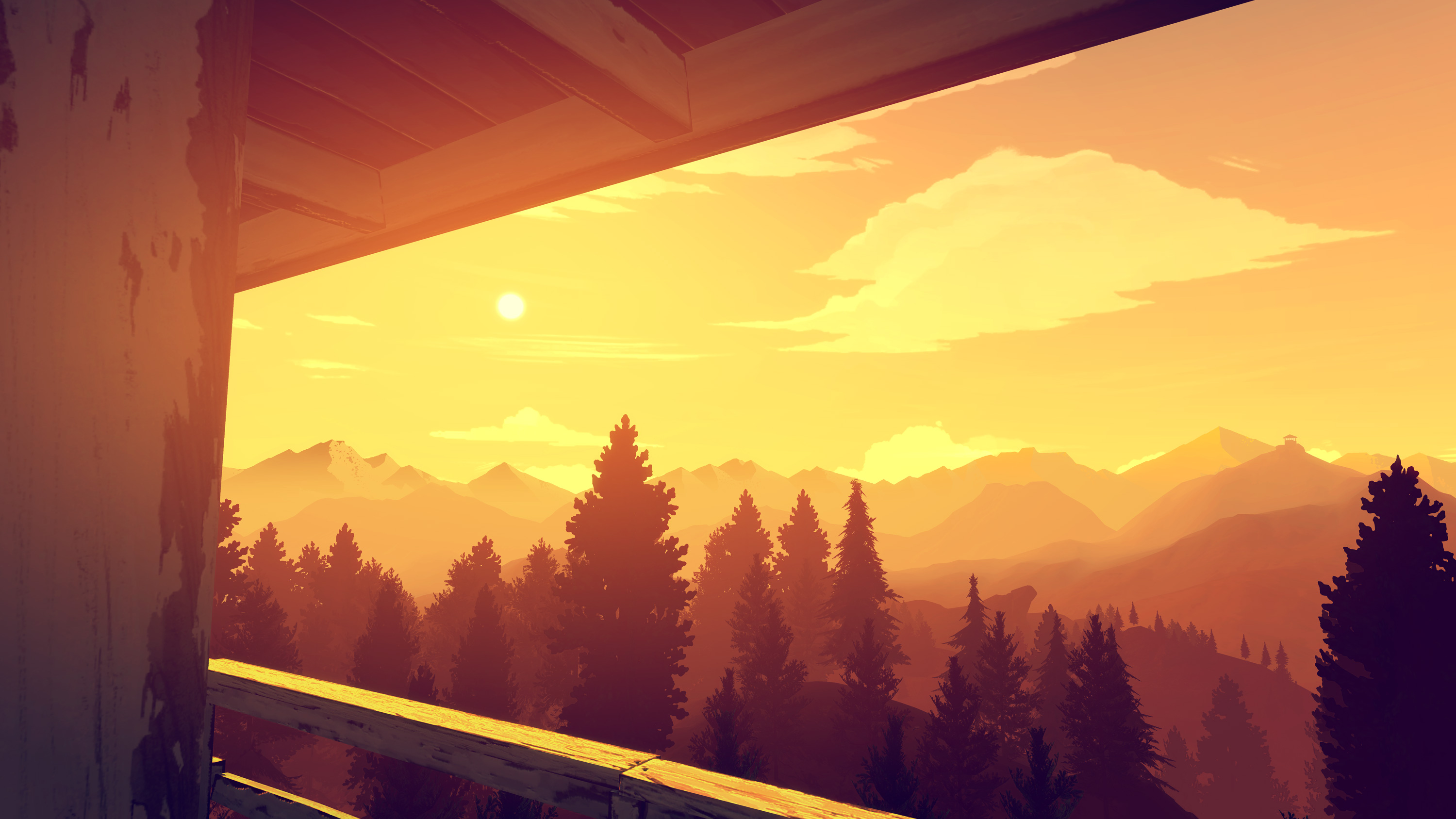 11 Stunning Desktop Wallpapers from the Firewatch Game